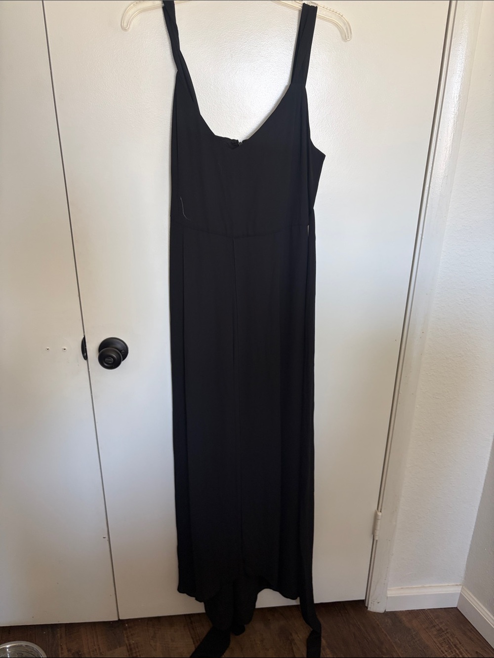 White House Black Market Black Sleeveless Maxi Dress